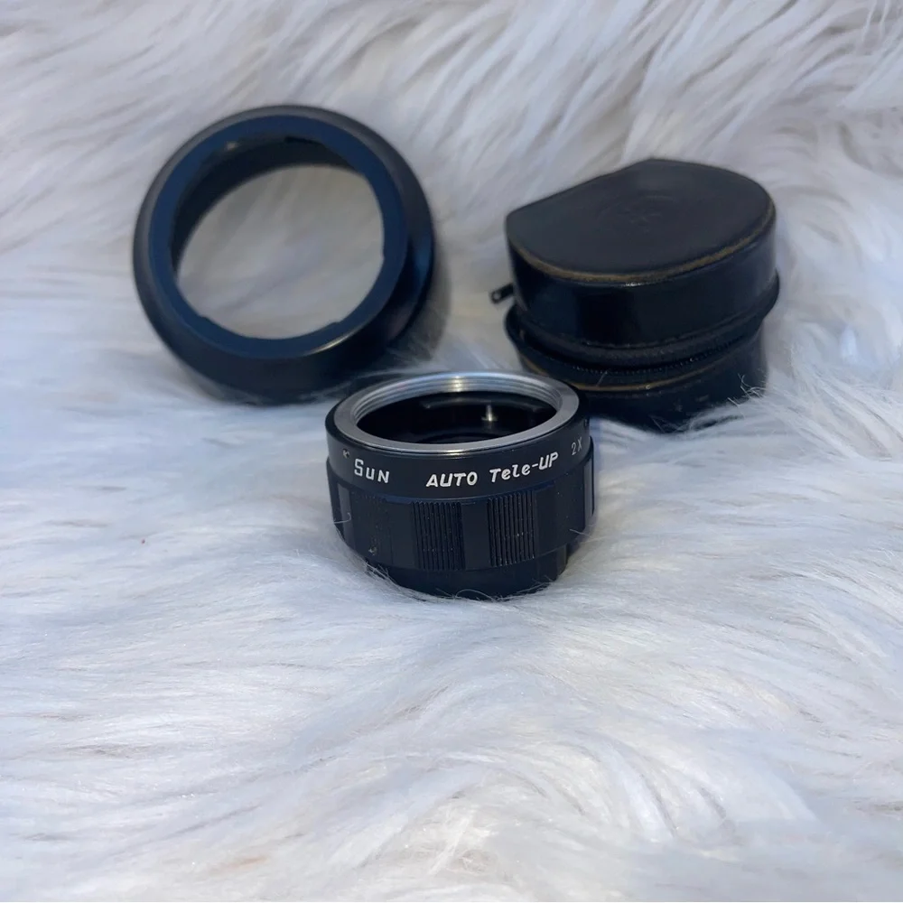 Vintage Asahi Pentax Spotmatic SP 35mm SLR w/ Multiple Lenses & Cases - Japan